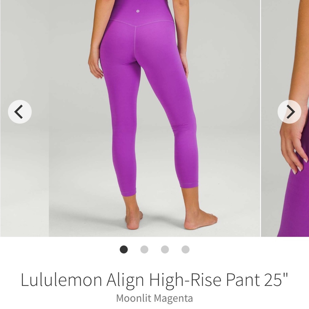 LULULEMON align 10 Moonlit Magenta